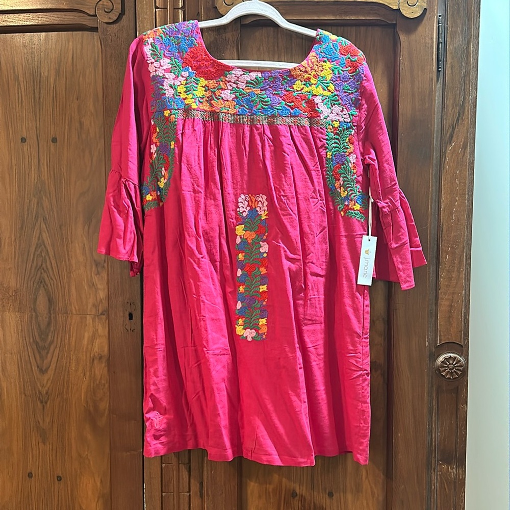 J Marie embroidered dress